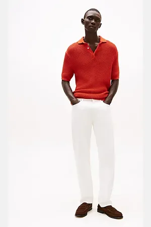 Tommy Hilfiger Mercer White Regular Straight Leg Jeans
