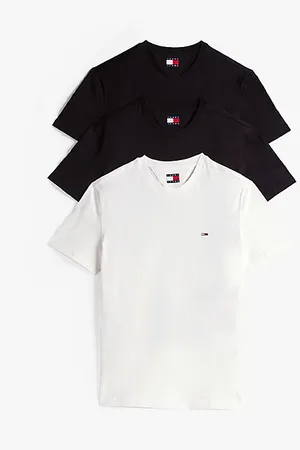 Tommy Hilfiger 3-Pack Flag Embroidery Extra Slim T-Shirts