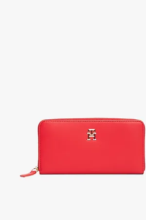Tommy Hilfiger TH Monogram Zip-Around Wallet