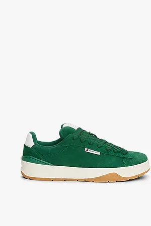 Tommy Hilfiger Logo Suede Trainers
