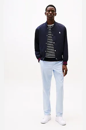 Tommy Hilfiger Denton Satin Straight Leg Chinos