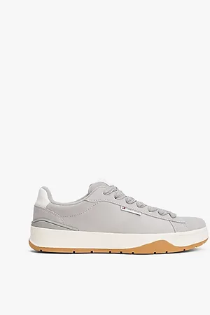 Tommy Hilfiger Logo Suede Trainers