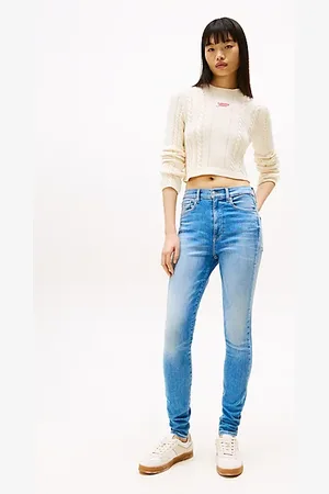 Tommy Hilfiger Sylvia Faded High Rise Skinny Jeans