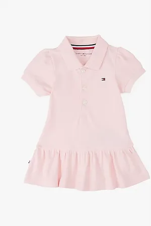 Tommy Hilfiger Flag Embroidery Polo Dress