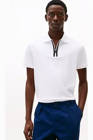 Tommy Hilfiger Regular Fit Zip Placket Polo Shirt
