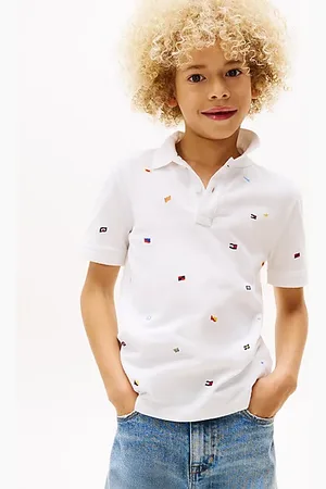 Tommy Hilfiger Hilfiger Flag Polo Shirt