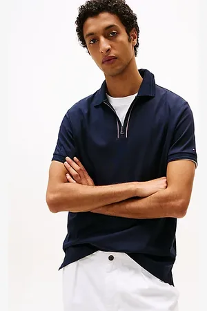 Tommy Hilfiger Regular Fit Zip Placket Polo Shirt