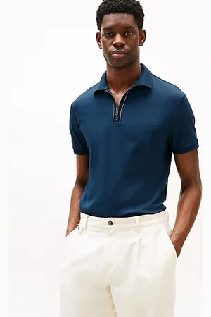 Tommy Hilfiger Regular Fit Zip Placket Polo Shirt
