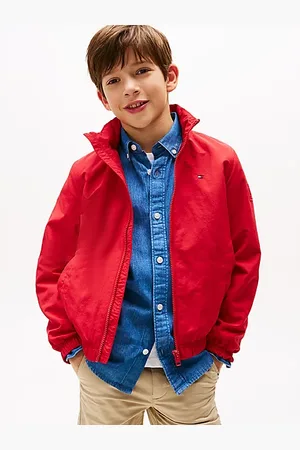 Tommy Hilfiger Logo Patch Hooded Jacket