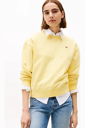 Tommy Hilfiger Contrast Hilfiger Flag Embroidery Sweatshirt