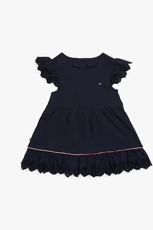 Tommy Hilfiger Broderie Anglaise Short Sleeve Dress