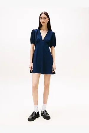 Tommy Hilfiger Crepe Mini Dress