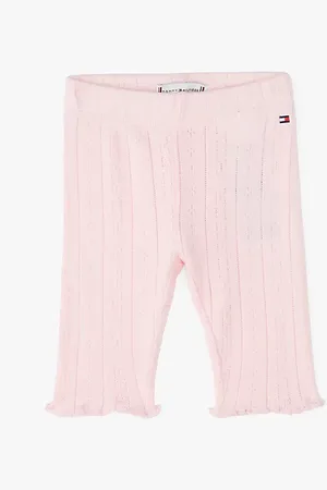 Tommy Hilfiger Pointelle Knit Slim Leggings