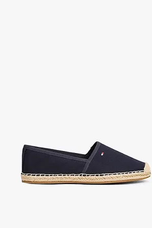 Tommy Hilfiger Flag Embroidery Canvas Espadrilles