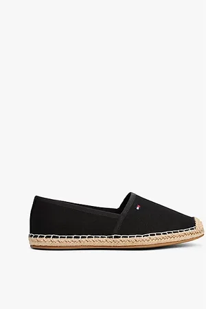 Tommy Hilfiger Flag Embroidery Canvas Espadrilles