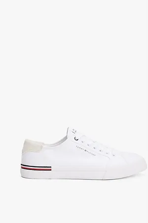 Tommy Hilfiger Contrast Texture Logo Patch Trainers