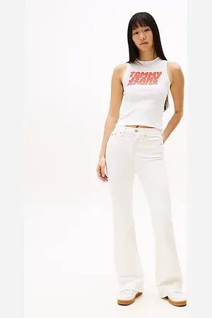 Tommy Hilfiger Sylvia Light Wash Flared Jeans
