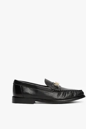 Tommy Hilfiger Leather Horsebit Loafers