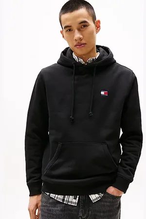 Tommy Hilfiger Tonal Tommy Badge Drawstring Hoody