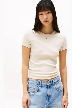 Tommy Hilfiger Ribbed Slim Round Neck T-Shirt