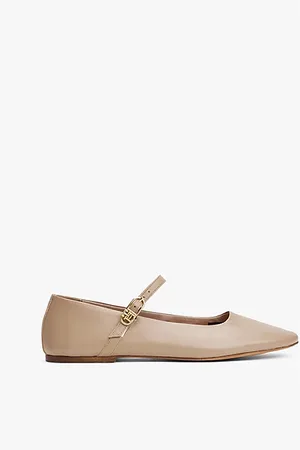 Tommy Hilfiger Leather Mary Jane Ballerinas