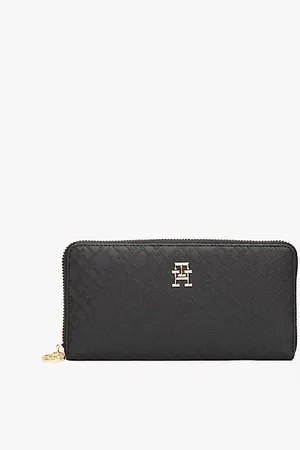 Tommy Hilfiger TH Monogram Zip-Around Wallet