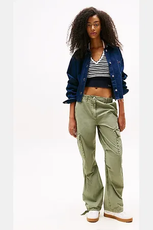 Tommy Hilfiger Mid Rise Relaxed Cargo Trousers