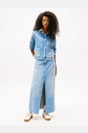 Tommy Hilfiger Claire Maxi Denim Skirt