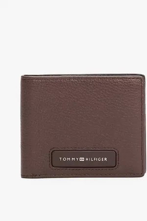 Tommy Hilfiger TH Monogram Leather Bifold Card Wallet