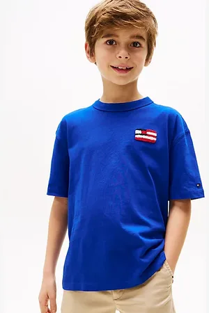 Tommy Hilfiger Hilfiger Flag Back Logo Terry T-Shirt