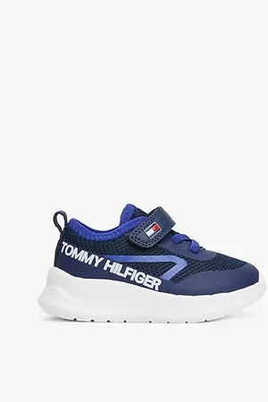 Tommy Hilfiger Logo Mesh Lace-Up Trainers