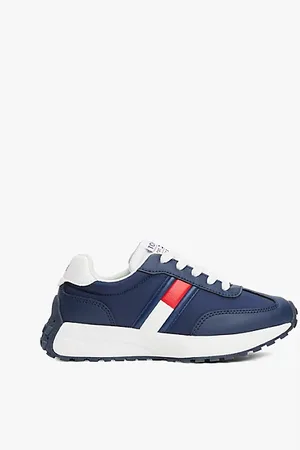 Tommy Hilfiger Flag Lace-Up Trainers
