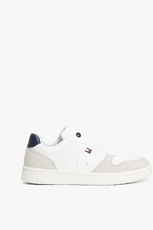 Tommy Hilfiger Flag Mixed Texture Trainers