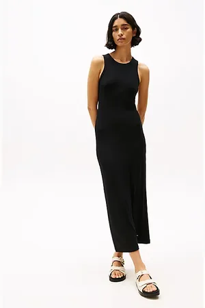 Tommy Hilfiger Slim Sleeveless Maxi Bodycon Dress