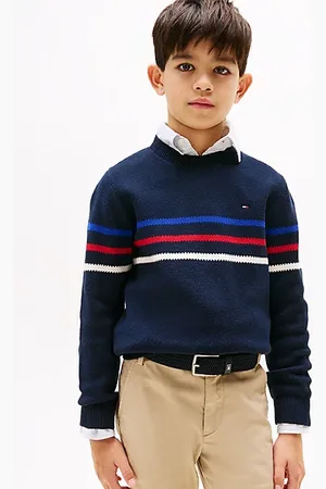 Tommy Hilfiger Textured Stripe Jumper