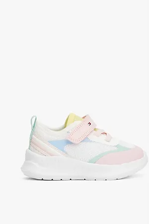 Tommy Hilfiger Logo Mesh Panel Trainers