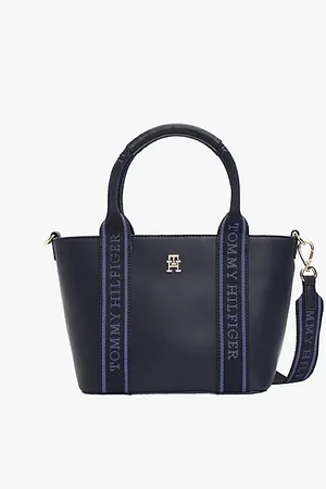 Tommy Hilfiger Logo Tape Crossbody Tote Bag