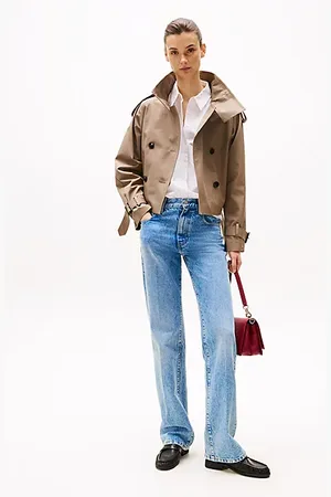 Tommy Hilfiger High Rise Relaxed Bootcut Jeans