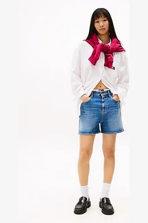 Tommy Hilfiger Regular Denim Mom Shorts