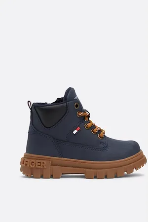 Tommy Hilfiger Chunky Cleat Lace-Up Ankle Boots