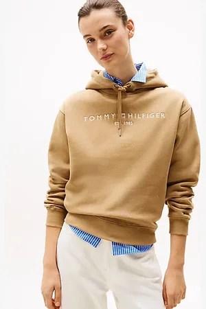 Tommy Hilfiger Logo Fleece Drawstring Hoody