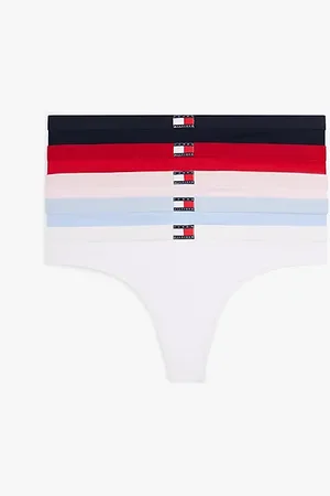 Tommy Hilfiger 5-Pack Heritage Logo Thongs