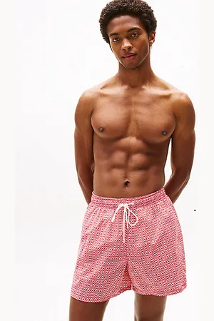 Tommy Hilfiger Print Mid Length Swim Trunks