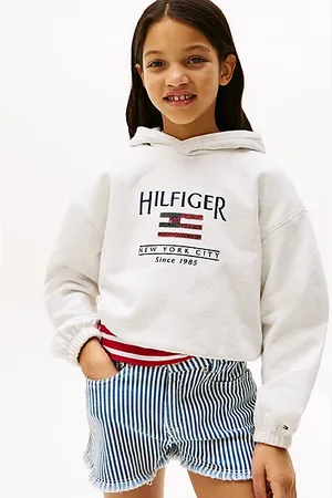Tommy Hilfiger Hilfiger Sequin Flag Relaxed Hoody