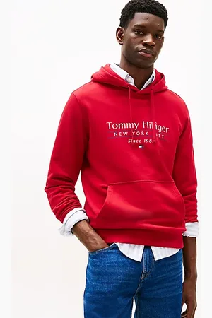 Tommy Hilfiger Logo Drawstring Hoody