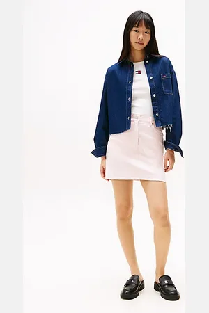 Tommy Hilfiger Garment Dyed Mom Skirt