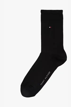 Tommy Hilfiger 1-Pack Flag Embroidery Socks With Silk