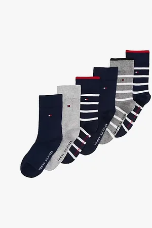 Tommy Hilfiger 6-Pack Breton Stripe Socks