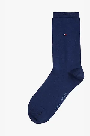 Tommy Hilfiger 1-Pack Flag Embroidery Socks With Silk