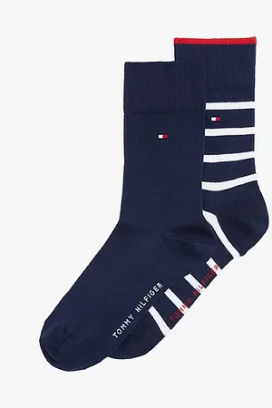 Tommy Hilfiger 2-Pack Breton Stripe Socks